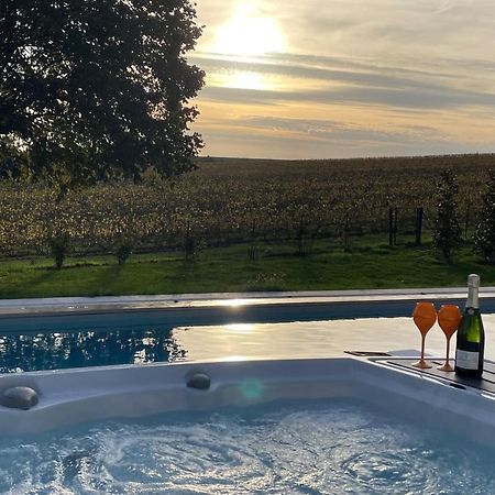 Best View, Pool And Spa On The Champagne Vineyard Saint-Thierry Zewnętrze zdjęcie